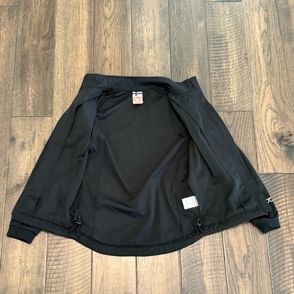 Youth Yoko YXC 1.1 Black Cross Country Jacket with Reflective Accents, Size 130 - Picture 3 of 5